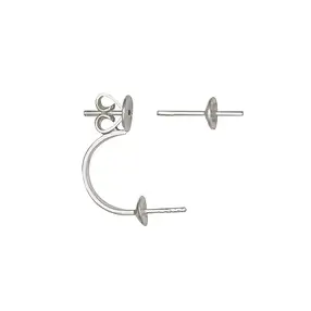 Ohrstecker "Schwebende Perle" 2 in 1 (2 St./VE) | Marco Schreier