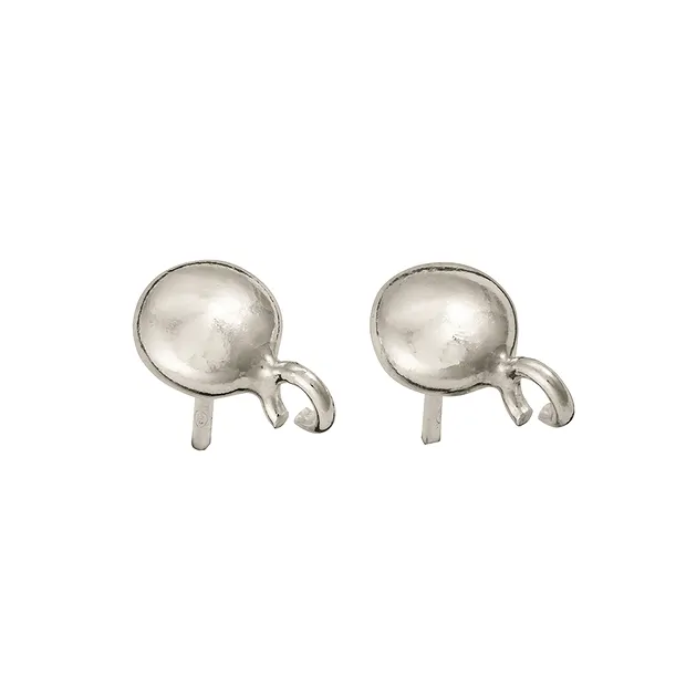 Pendientes con Anilla "Lente" 6mm, plata (6 pzas./VE) | Marco Schreier