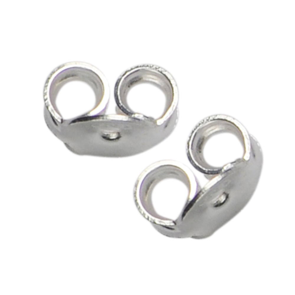Earstuds with eyelet "curved Slabs" 11mm, silver matt (2 pcs./ PU) | Marco Schreier