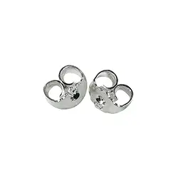 1905540051 Dado auricolare, argento (12 pz./ UC) | grossista gemme e pietre curative