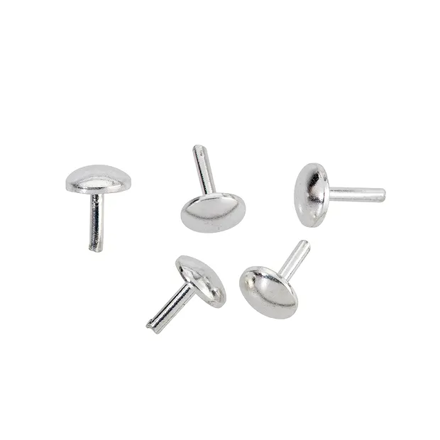 Cache avec broche pour trous de perçage, argent (20 pcs/UC) | Marco Schreier