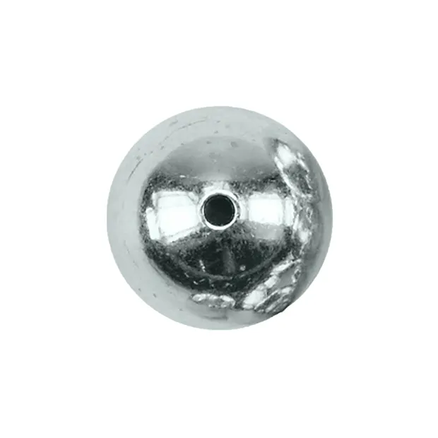Kugel 08,0mm, Silber (6 St./VE) | Großhändler Edelsteine, Heilsteine & Schmuck