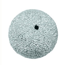 1905602123 Kugel 12mm, Silber diamantiert (2 St./VE) | GH Edelsteine, Heilsteine & Schmuck