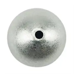 1905602142 Sfera 14,0 mm, argento opaco (1 pz./ UC) | grossista gemme e pietre curative