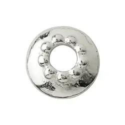 1905606071 Half-shell ball decoration 06.5mm, silver (16 pcs./ PU) | Marco Schreier