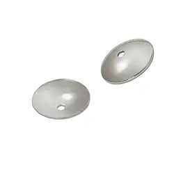 1905606091 Half shell Classic 7mm, silver (30 pcs./ PU) | wholesaler gems & healing stones
