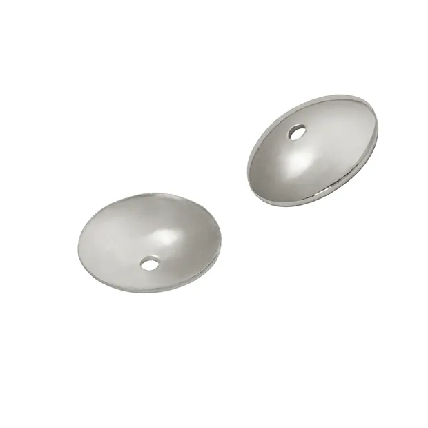 Halbschale Classic 7mm, Silber (30 St./VE) | GH Edelsteine, Heilsteine & Schmuck