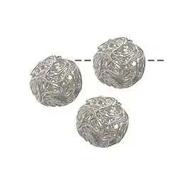 1905606101 Boule de fil 10mm, argent (3 pcs/UC) | Marco Schreier