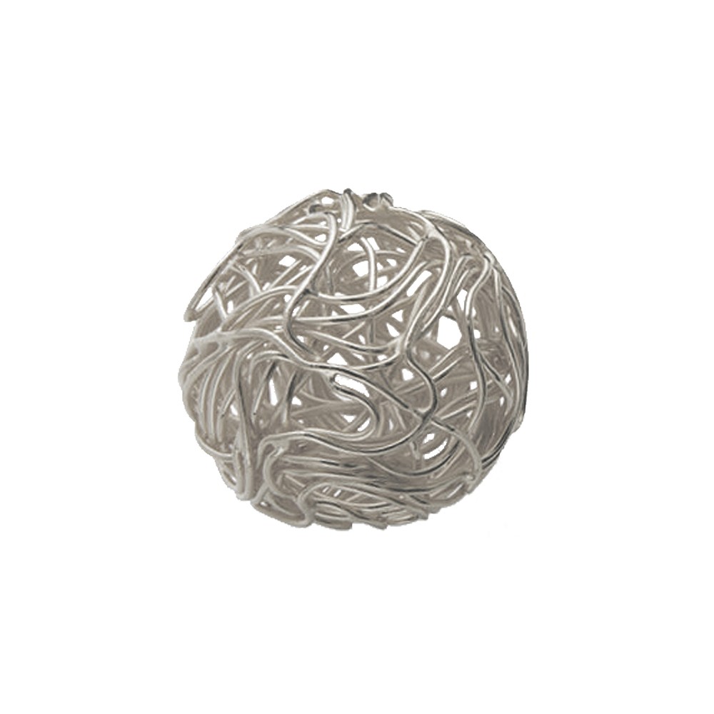 Boule de fil 16mm, argent (1 pc/UC) | Marco Schreier