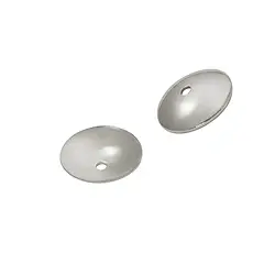 1905606321 Media concha Classic 5mm, plata (60 unid./VE) | Marco Schreier