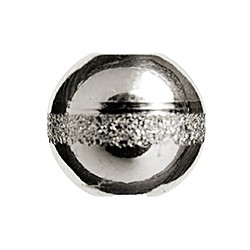 1905607101 Ball "Saturn" 10mm, silver (3 pcs./ PU) | wholesaler gems & healing stones