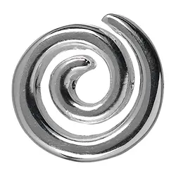 1905609301 Caracol 21 x 19 mm, plata brillante (1 ud/lote) | Marco Schreier
