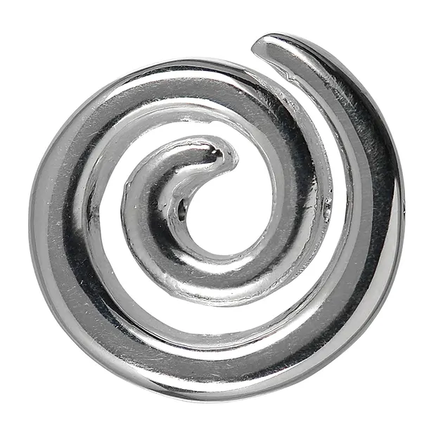 Caracol 21 x 19 mm, plata brillante (1 ud/lote) | Marco Schreier