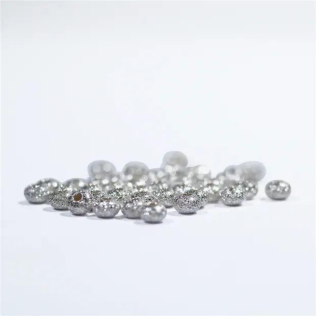 Lense 3mm, silver diamond-coated (92 pcs./ PU) | gems, healing stones & jewelry
