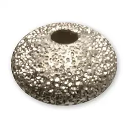 1905612043 Linse 4mm, Silber diamantiert (50 St./VE) | GH Edelsteine, Heilsteine & Schmuck