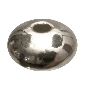 Lente 5mm, argento (28 pz./ UC) | gemme, pietre curative e gioielli all'ingrosso