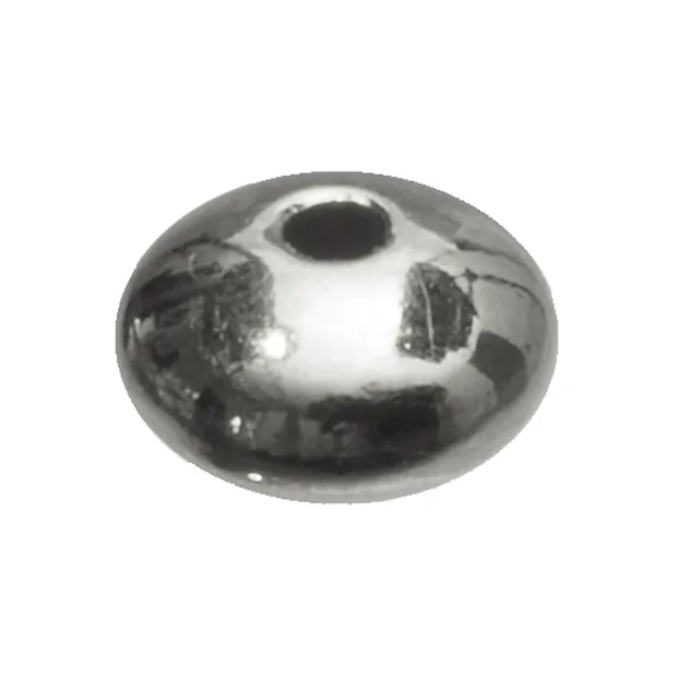 Lente 6mm, plata (12 uds./VE) | piedras preciosas, piedras curativas y joyería