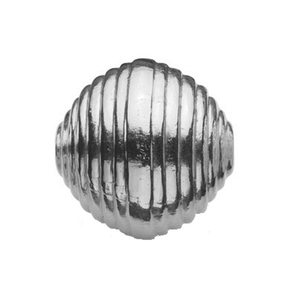 Boule à rainures 12mm, argent (1 pc/UC) | Marco Schreier