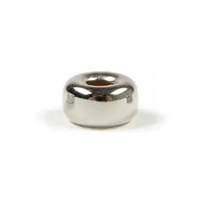 Rondell 3mm, silver (94 pcs./ PU) | wholesaler gems, healing stones & jewelry