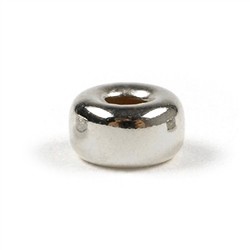 1905622051 Rondell 5mm, silver (29 pcs./ PU) | wholesaler gems, healing stones & jewelry