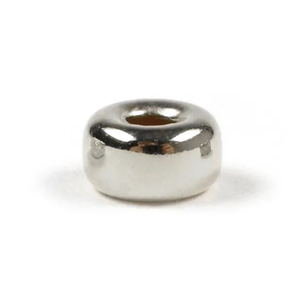 Rondell 5mm, silver (29 pcs./ PU) | wholesaler gems, healing stones & jewelry