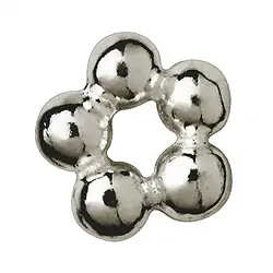 1905623031 Kugelring 4mm, Silber (48 St./VE) | Großhändler Edelsteine, Heilsteine & Schmuck