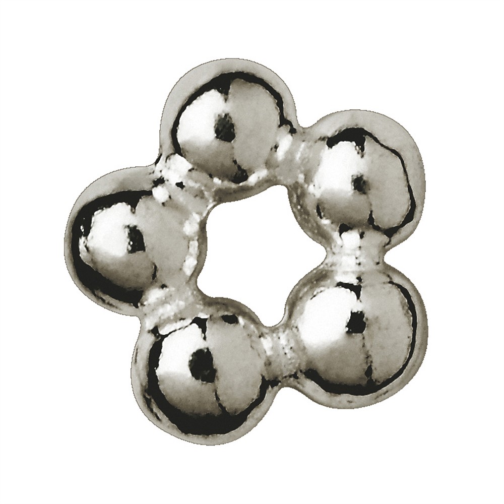 Anneau à bille 4mm, argent (48 pcs/UC) | Marco Schreier