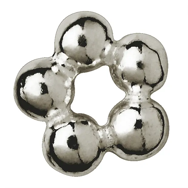 Ball ring 5mm, silver (27 PU) | minerals trade - gems, healing stones & jewelry