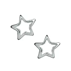 1905623131 Sternchen 5mm Silber (13 St./VE)  | Großhandel Edelsteine, Heilsteine & Schmuck