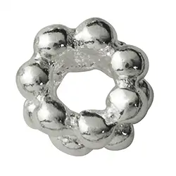 1905623301 Kugelring doppelt 3,5mm, Silber (50 St./VE) | Edelsteine, Heilsteine & Schmuck
