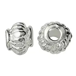 1905623311 Linse geriffelt 4,5mm, Silber (17 St./VE) | GH Edelsteine, Heilsteine & Schmuck