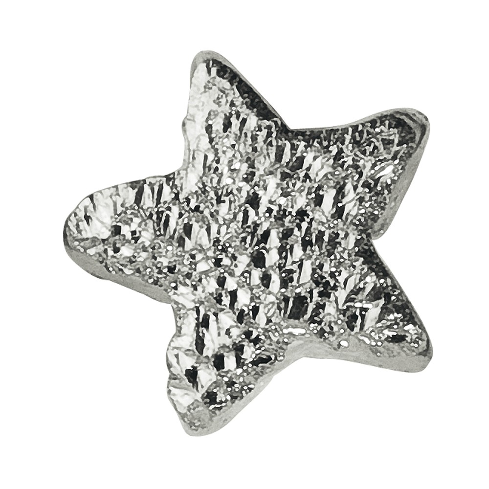 Estrellas brillantes 5mm, plata diamanté (25 unid./VE) | Marco Schreier