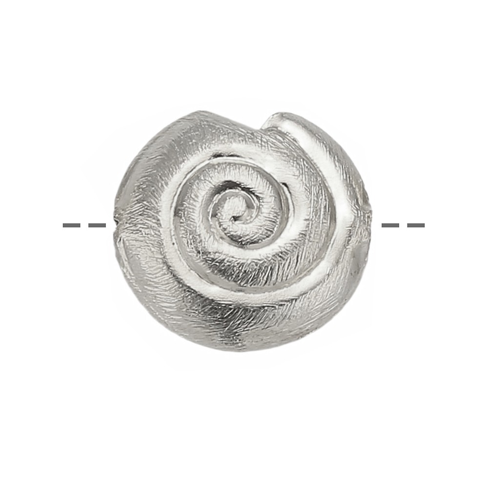 Snake 20mm, silver matt (1 pc./ PU) | wholesaler gems, healing stones & jewelry