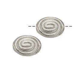 1905624082 Méandre ovale 14 x 11mm, argent mat (2 pcs/UC) | Marco Schreier