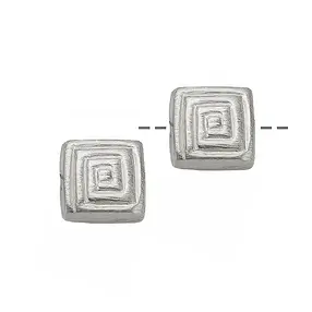 Meandro cuadrado 10mm, plata (1 ud./VE) | Marco Schreier
