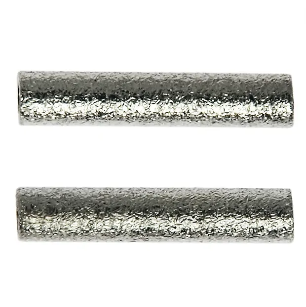 Tubes 02 x 10mm, argent mat (24 pcs/UC) | Marco Schreier