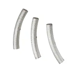 1905629012 Tubos doblados perforados en cruz 03 x 20mm, plata mate (12 uds./VE) | Marco Schreier