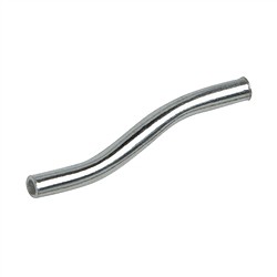 1905630131 Röhrchen "Welle" 13mm, Silber (55 St./VE) | GH Edelsteine, Heilsteine & Schmuck