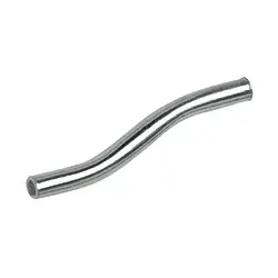 1905630131 Tubi "Wave" 13 mm, argento (55 pz./ UC) | grossista gemme e pietre curative