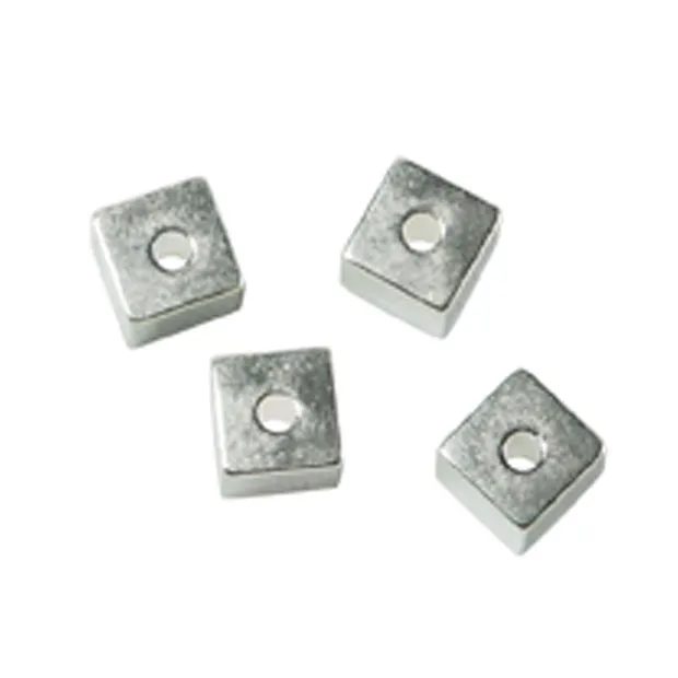 Cubo forato longitudinalmente, 3 mm, (10 pz./UC) | Marco Schreier