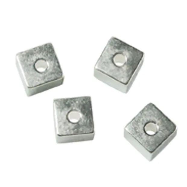 Cubo forato longitudinalmente, 4 mm (10 pz./UC) | Marco Schreier