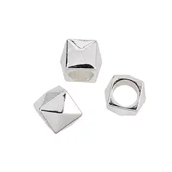 1905631071 Pyramiden-Würfel 6mm, Silber (4 St./VE) | GH Edelsteine, Heilsteine & Schmuck