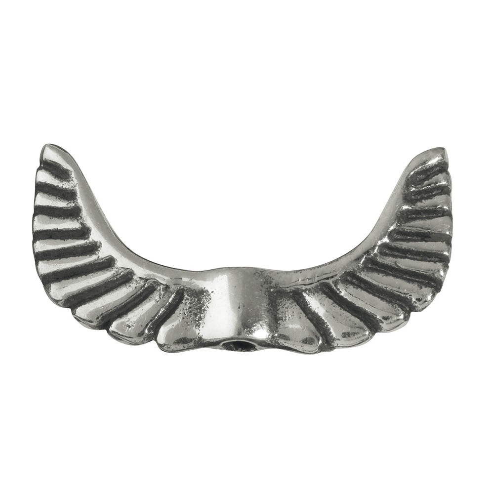 Flügel "Adler" 18mm, Silber (4 St./VE) | Edelsteine, Heilsteine & Schmuck-Handel