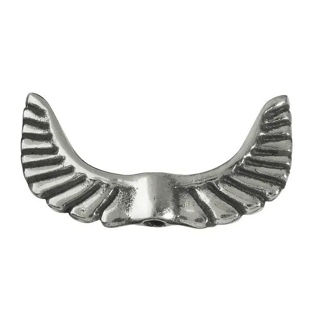Ali "Aquila" 18 mm, argento (4 pz./ UC) | grossista gemme e pietre curative