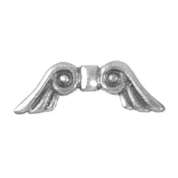 1905647091 Wings "Fairytale" 15mm (small), silver (4 pcs./ PU) | Marco Schreier