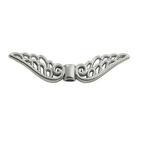 Flügel "Baroque" 30mm, Silber (4 St./VE) | GH Edelsteine, Heilsteine & Schmuck