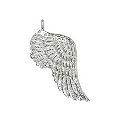 1905648021 Flügel "Gabriel" 32mm, Silber (2 St./VE) | GH Edelsteine, Heilsteine & Schmuck