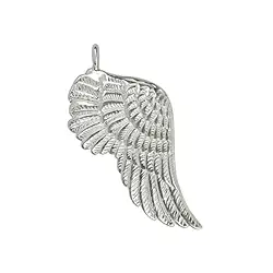 1905648021 Flügel "Gabriel" 32mm, Silber (2 St./VE) | GH Edelsteine, Heilsteine & Schmuck