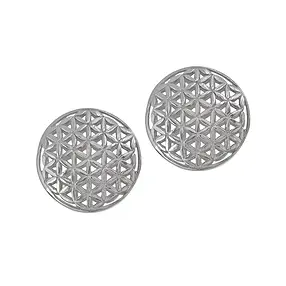 Blume des Lebens 16mm, Silber (2 St./VE) | GH Edelsteine, Heilsteine & Schmuck