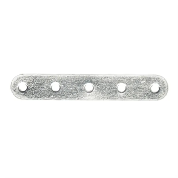 Bar 5-row 24mm, silver (2 pcs./ PU) | wholesaler gems, healing stones & jewelry